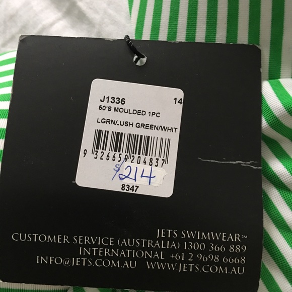 Gorgeous halter Jessika Allen swimsuit. NWT. - Picture 3 of 3